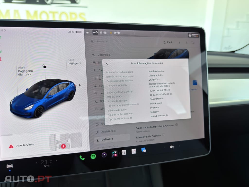 Tesla Model 3 Performance Tração Integral