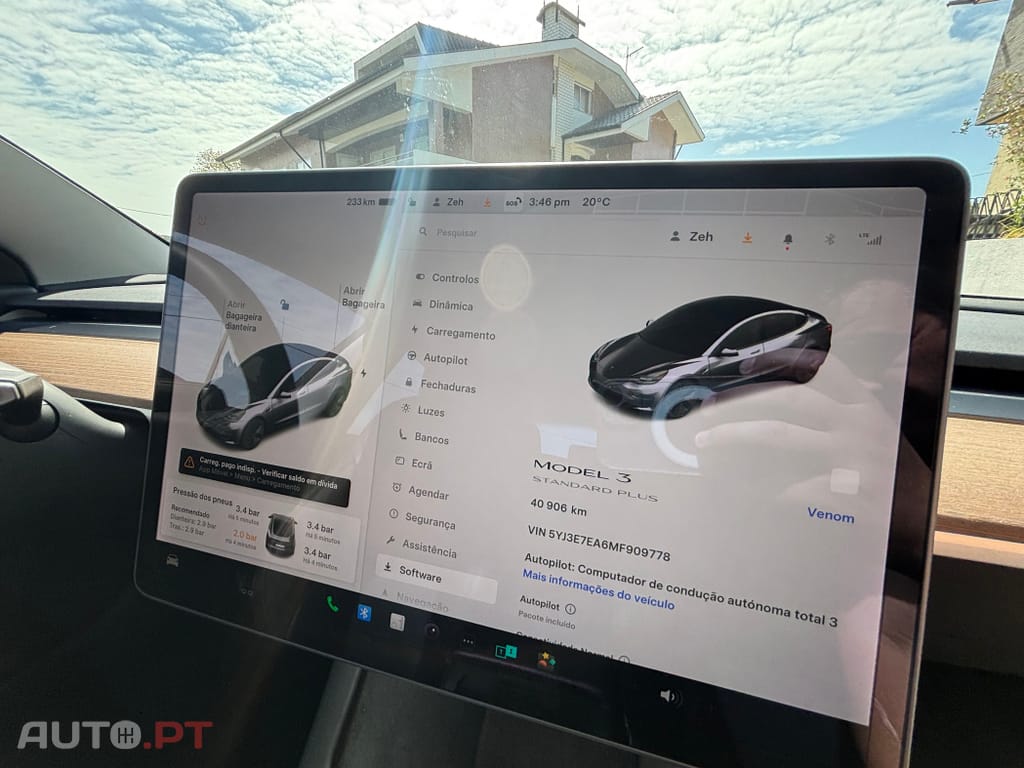 Tesla Model 3 Tração Traseira Premium
