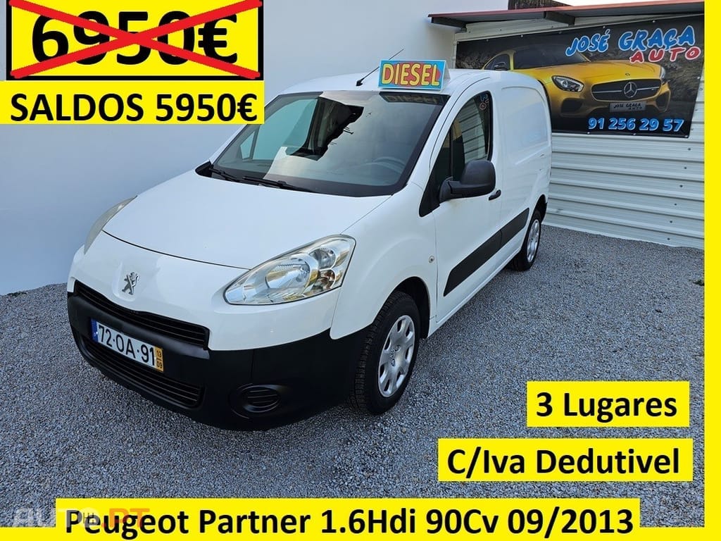 Peugeot Partner 1.6 BlueHDi L1 Pro 3L