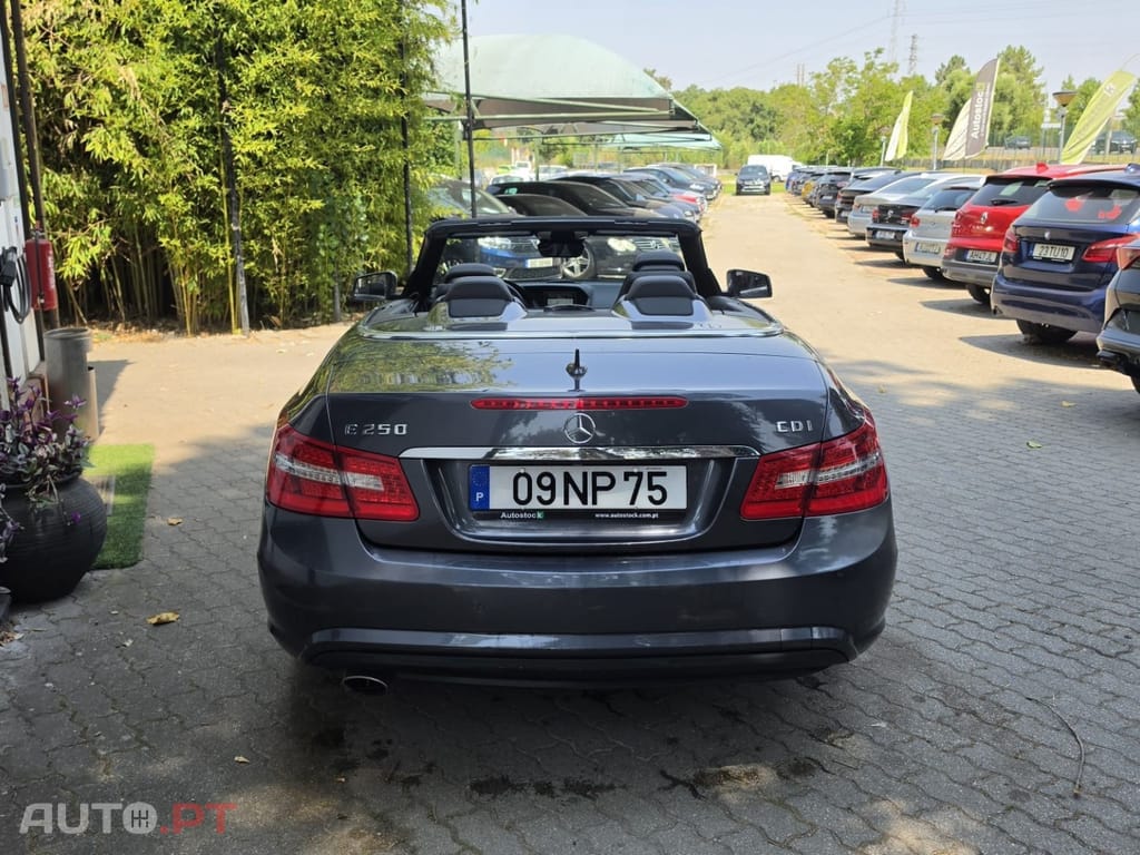 Mercedes-Benz E 250 CDi Avantgarde BlueEfficiency Auto Cabrio