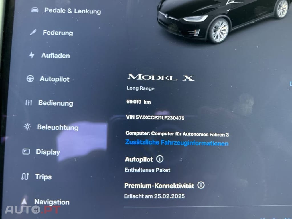 Tesla Model X I.V.A DEDUTIVEL Long Range