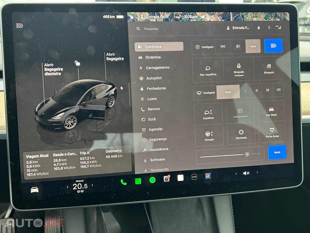 Tesla Model 3 Long Range Tração Traseira