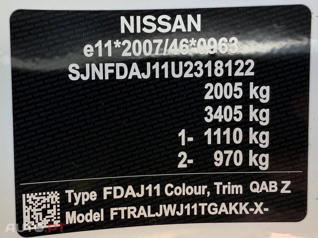 Nissan Qashqai 1.6 dCi Tekna Premium Pele Preta Xtronic