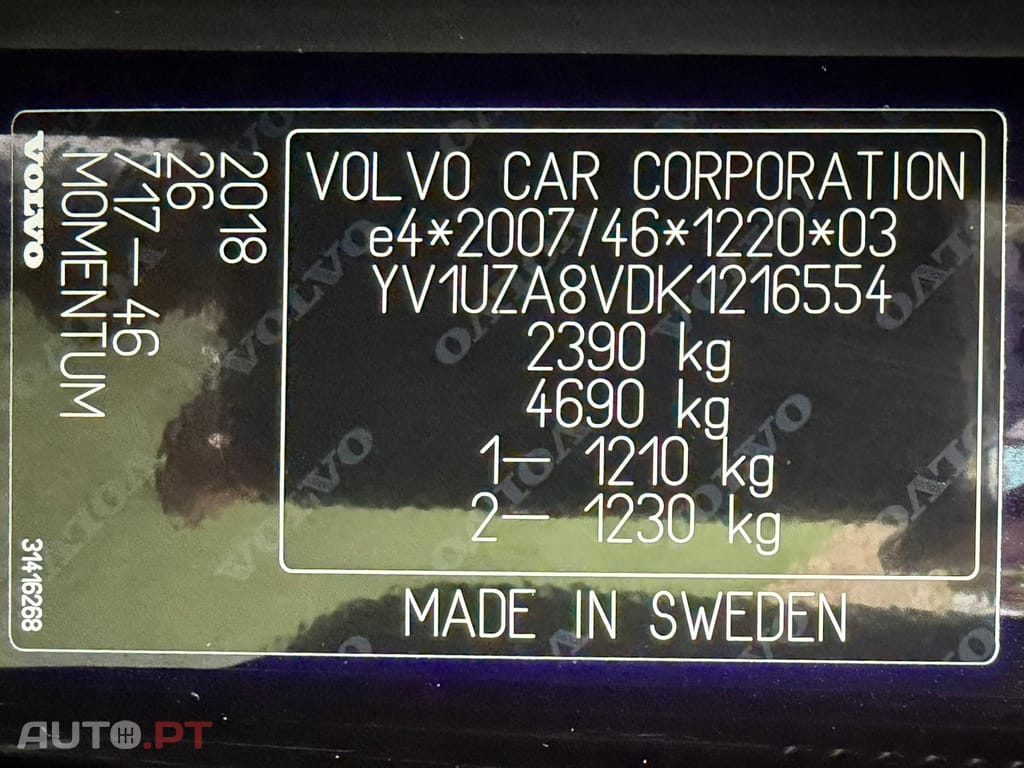 Volvo XC60 2.0 D4 Momentum Geartronic