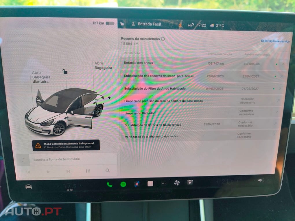 Tesla Model 3 Range plus 325 cv / 264€ mês