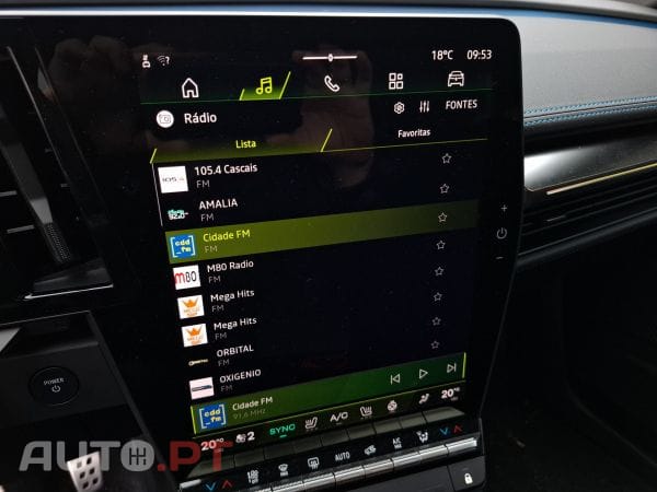 Renault Mégane ESPRIT ALPINE 220CV AUTONOMIA CONFORTO