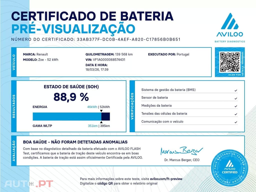 Renault Zoe (c/ Bateria) Zen 50