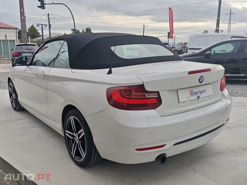 BMW 218 i Cabrio Line Sport
