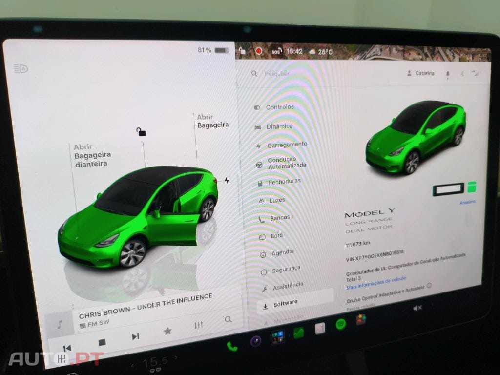 Tesla Model Y Long Range Tração Integral