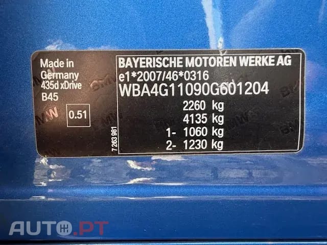 BMW 435 d xDrive Pack M Auto