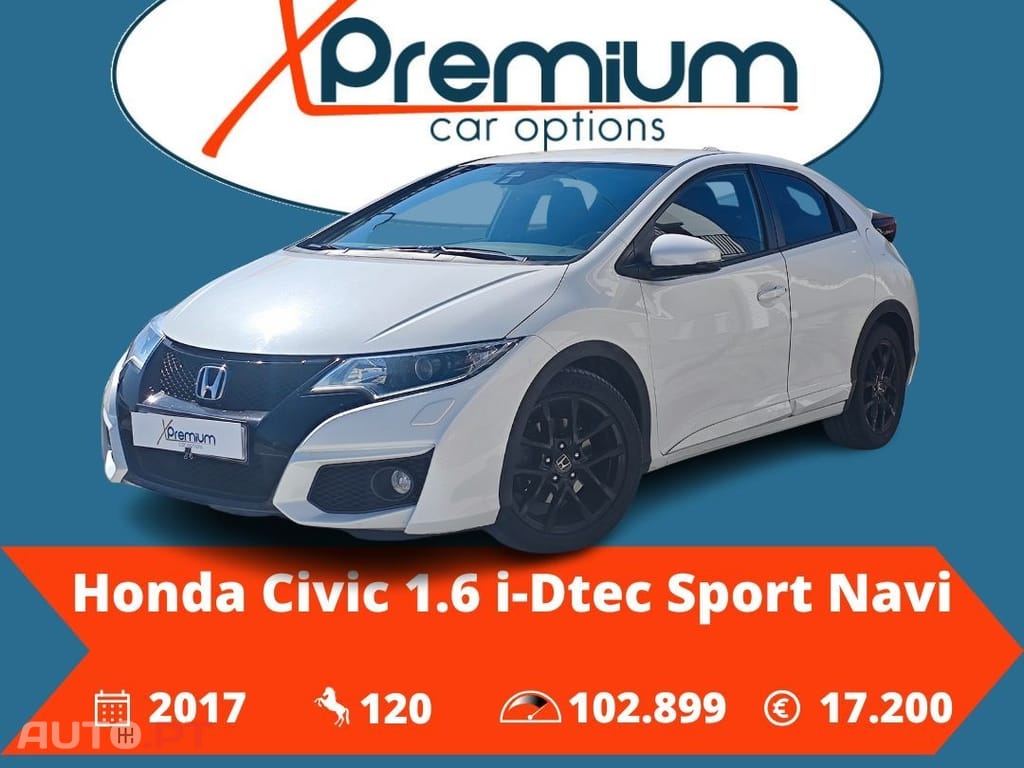 Honda Civic 1.6 i-DTEC Sport Connect Navi