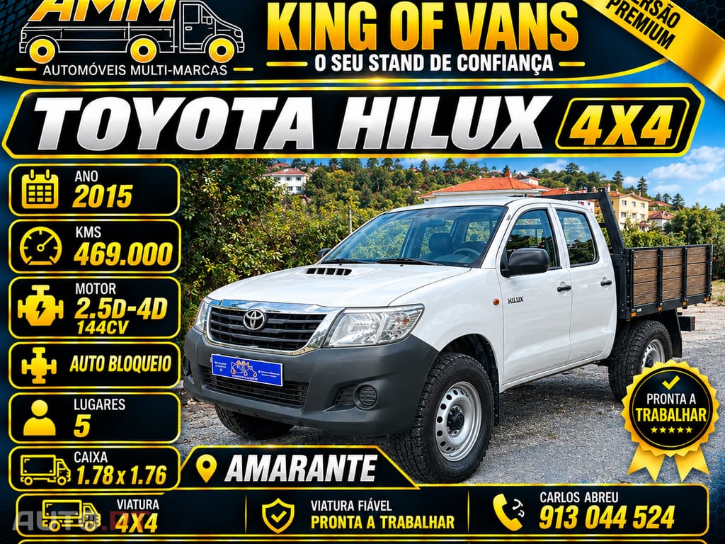 Toyota Hilux 4x4 2.5D-4D 144cv