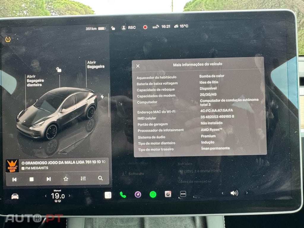 Tesla Model Y Performance Tração Integral