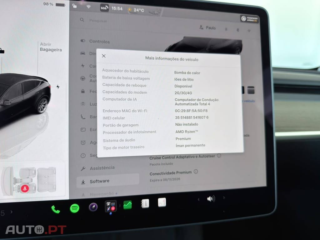 Tesla Model Y Long Range Tração Traseira