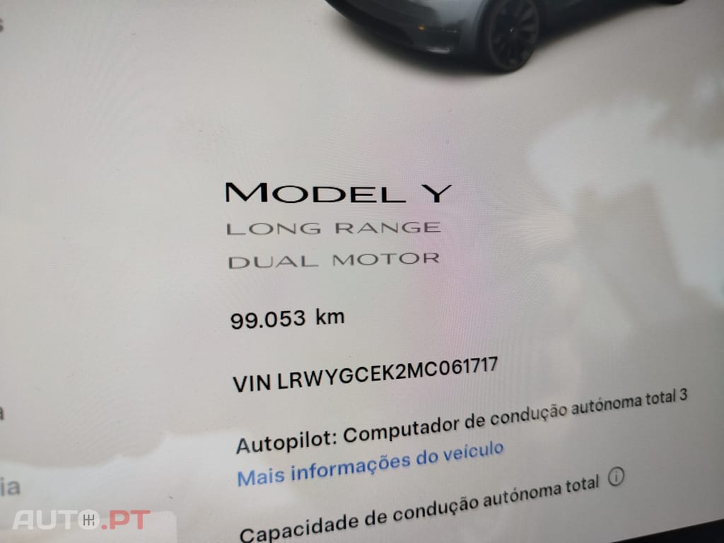 Tesla Model Y Long Range Tração Integral