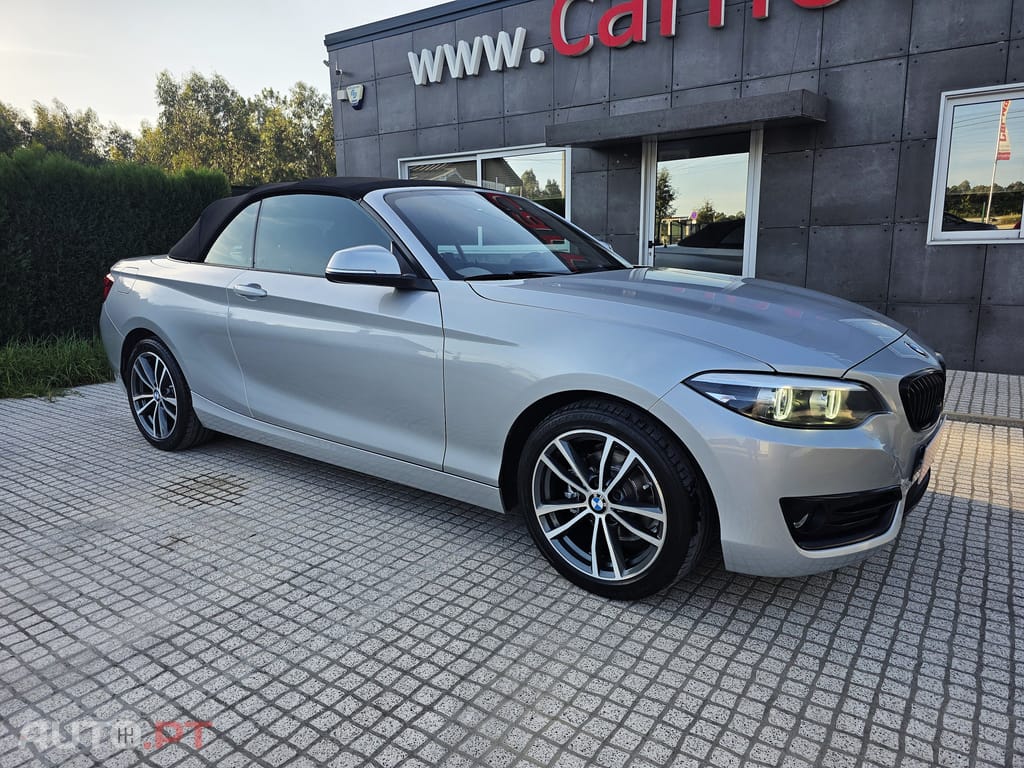 BMW 218 d Cabrio Line Sport Auto