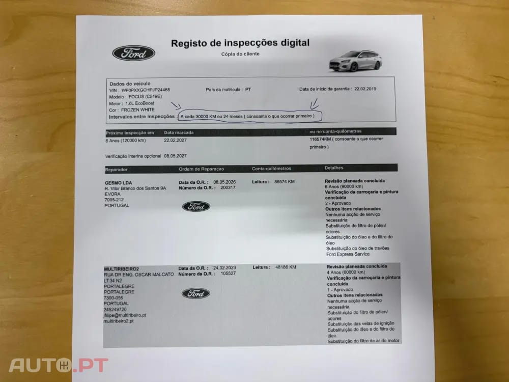 Ford Focus SW 1.0 EcoBoost ST-Line