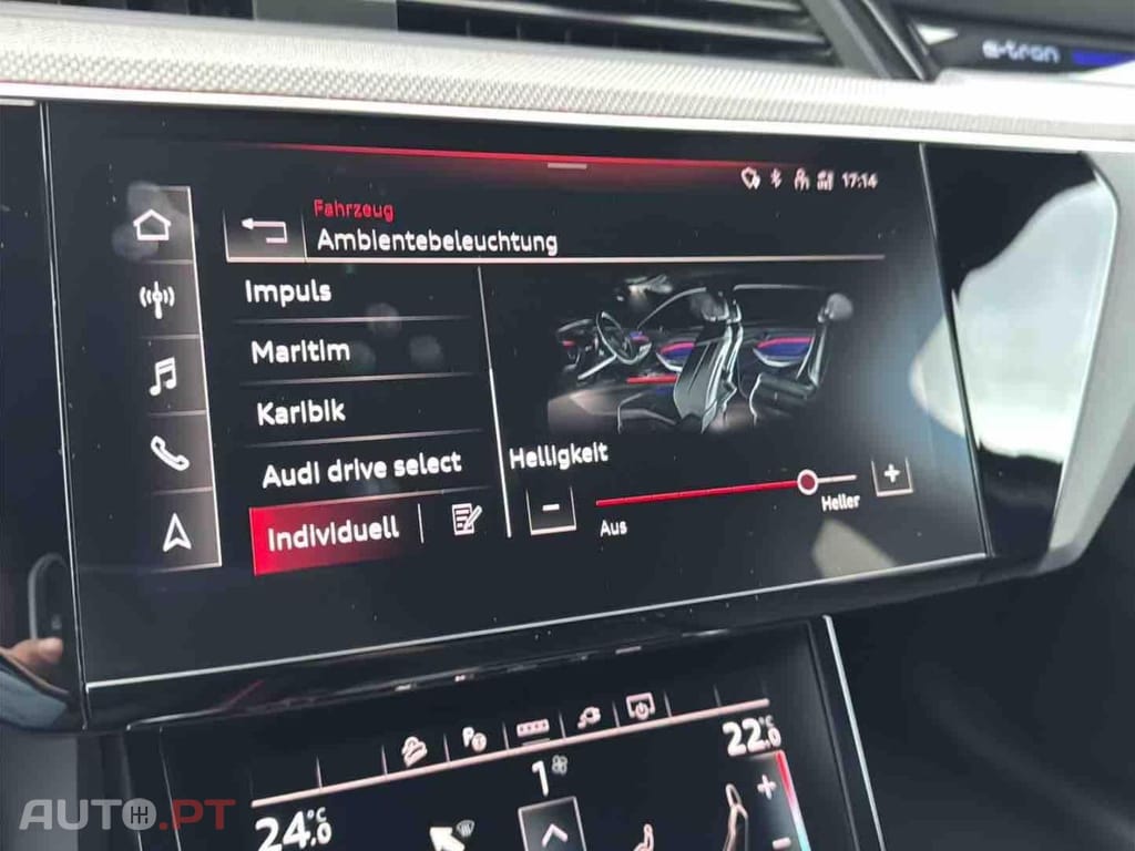 Audi E-Tron  55 2xS line BLACK EDITION I.V.A DEDUTIVEL