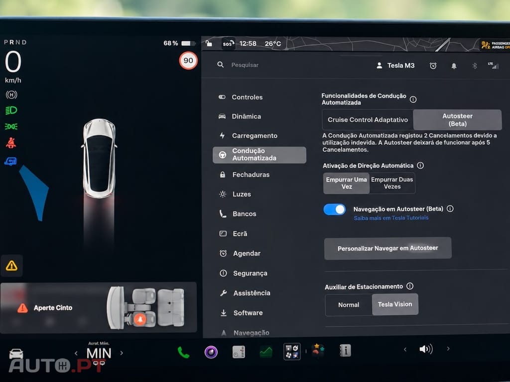 Tesla Model 3 Long Range Tração Integral