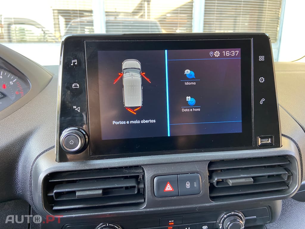 Peugeot Partner 1.6 HDI L1  100cv Carplay  Nacional Só 99 mil kms