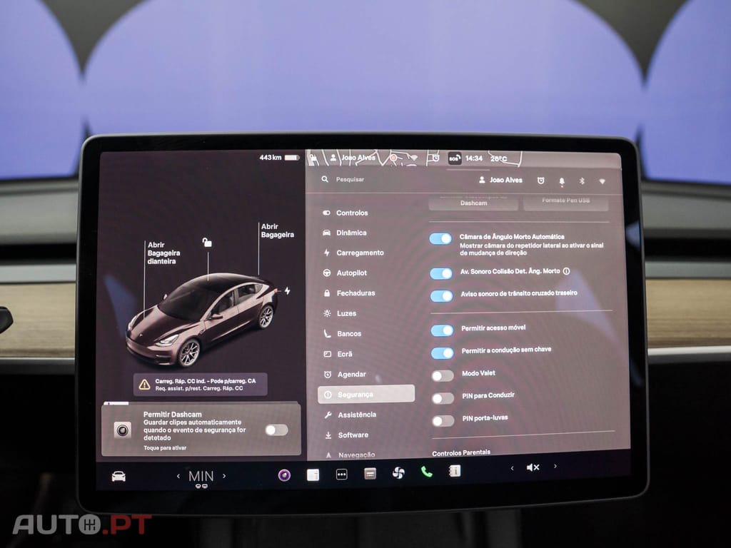 Tesla Model 3 Long Range Tração Integral