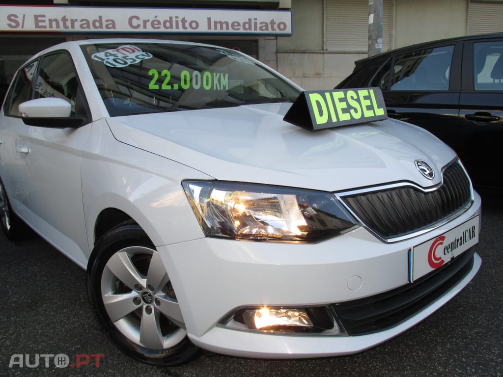 Skoda Fabia Diesel 1.4 TDi 105cv 22.000KM Só 198€/Mês*