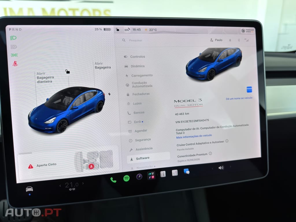 Tesla Model 3 Performance Tração Integral