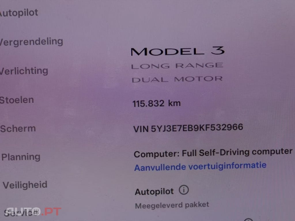 Tesla Model 3 Long-Range AWD I.V.A DEDUTÍVEL