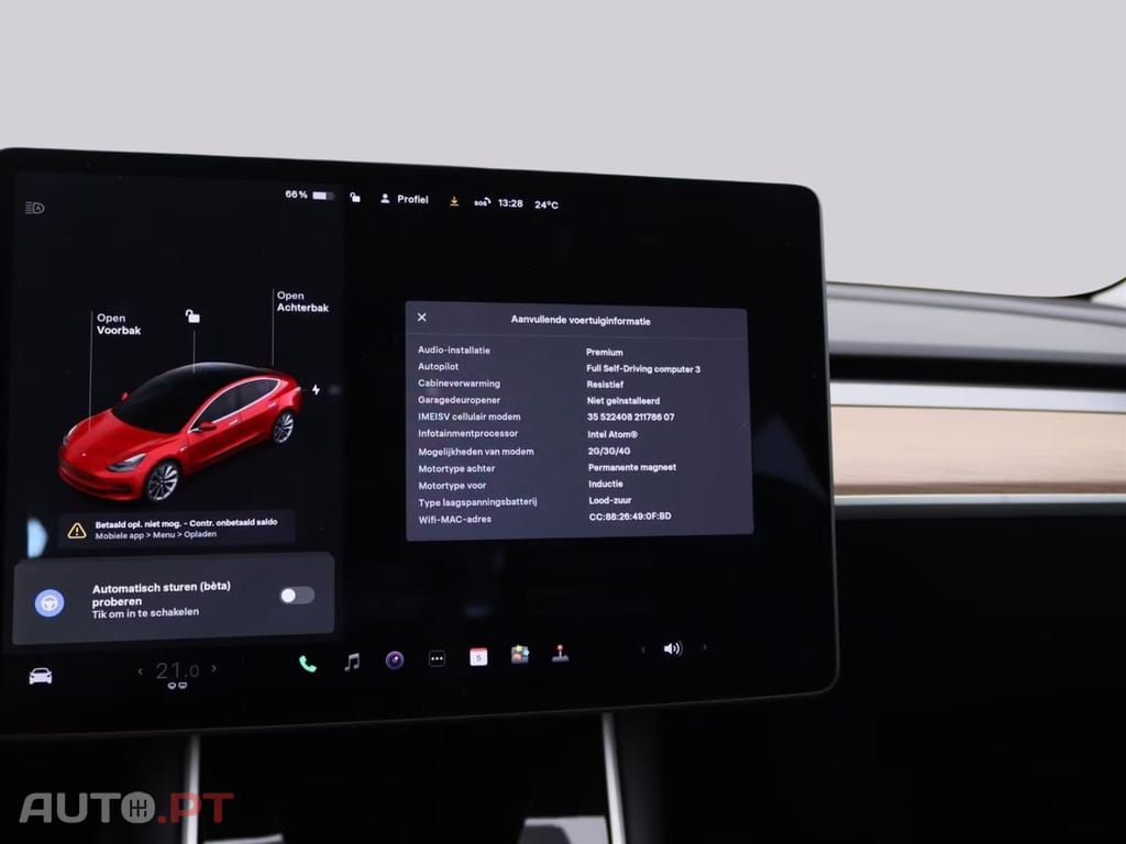 Tesla Model 3 Long-Range AWD I.V.A DEDUTÍVEL