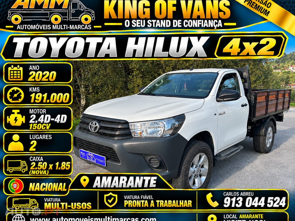 Toyota Hilux 2.4D-4D 150cv 4x2