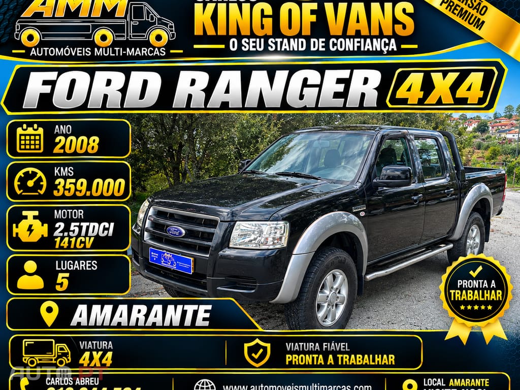 Ford Ranger 4x4 2.5Tdci 141cv