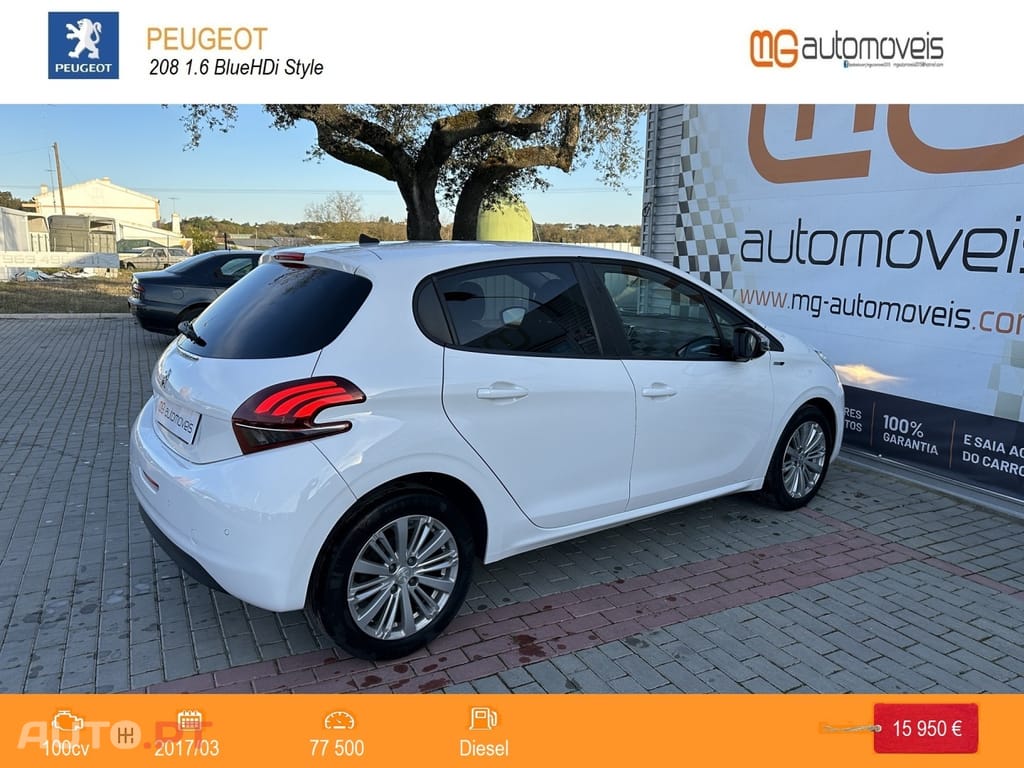 Peugeot 208 1.6 BlueHDi Style