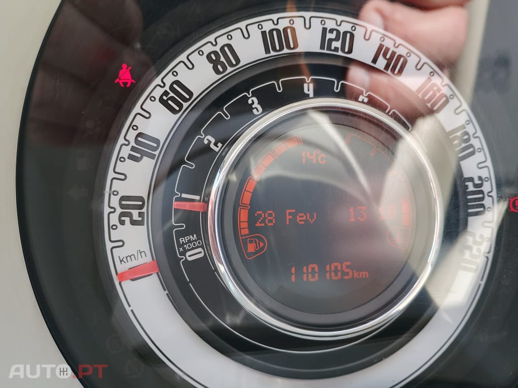 Fiat 500 1.2 - 69 cv. - versão Lounge Start & Stop