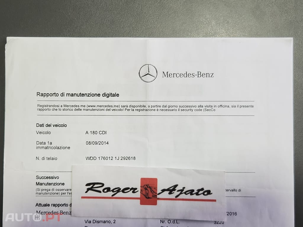Mercedes-Benz A 180 CDI AMG Line