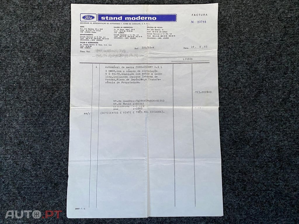 Ford Escort 1.1 L