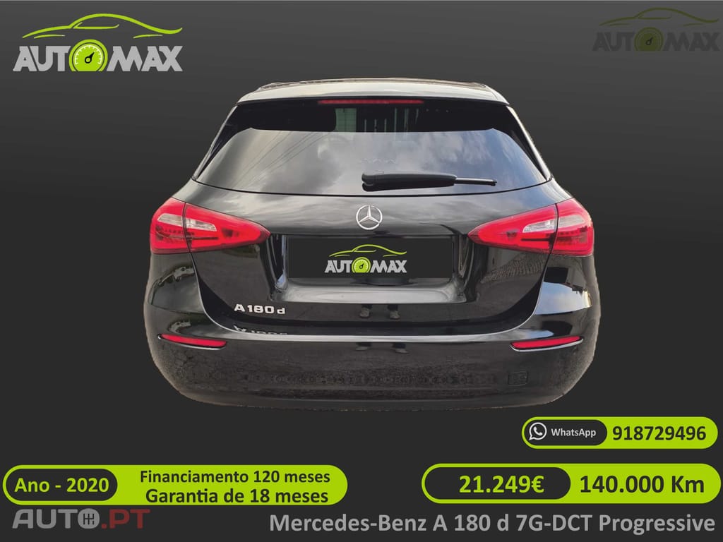 Mercedes-Benz A 180 d 7G-DCT Progressive