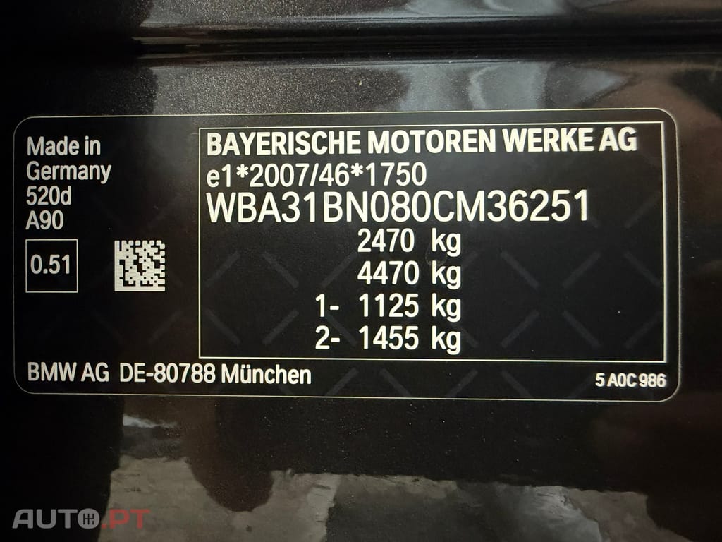 BMW 520 d Auto
