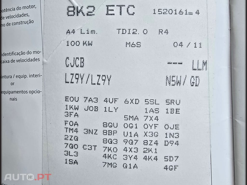 Audi A4 2.0 TDI 136CV