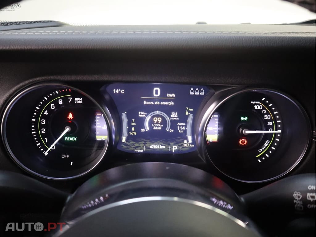 Jeep Wrangler Sahara 2.0 TG Plug In Hybrid 380cv 4Xe