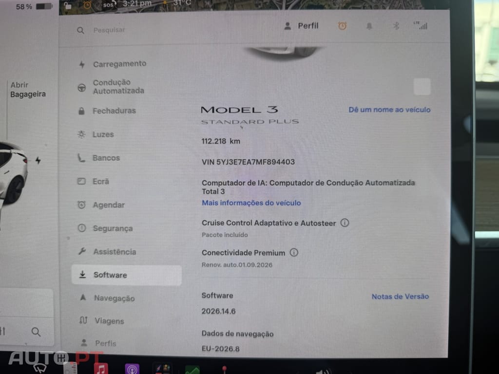 Tesla Model 3 Tração Traseira