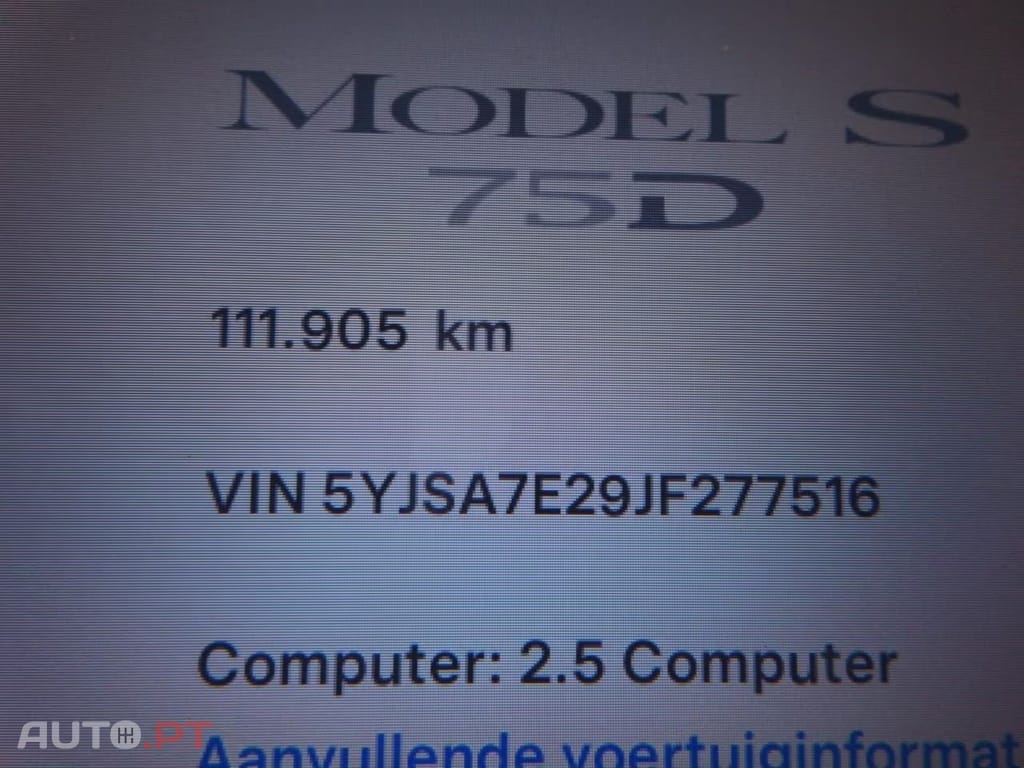 Tesla Model S 75D AWD I.V.A DEDUTÍVEL