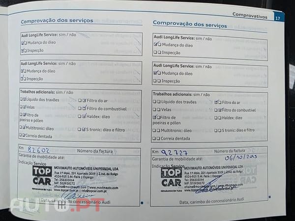 Audi A3 Sportback 2.0 TDi Attraction
