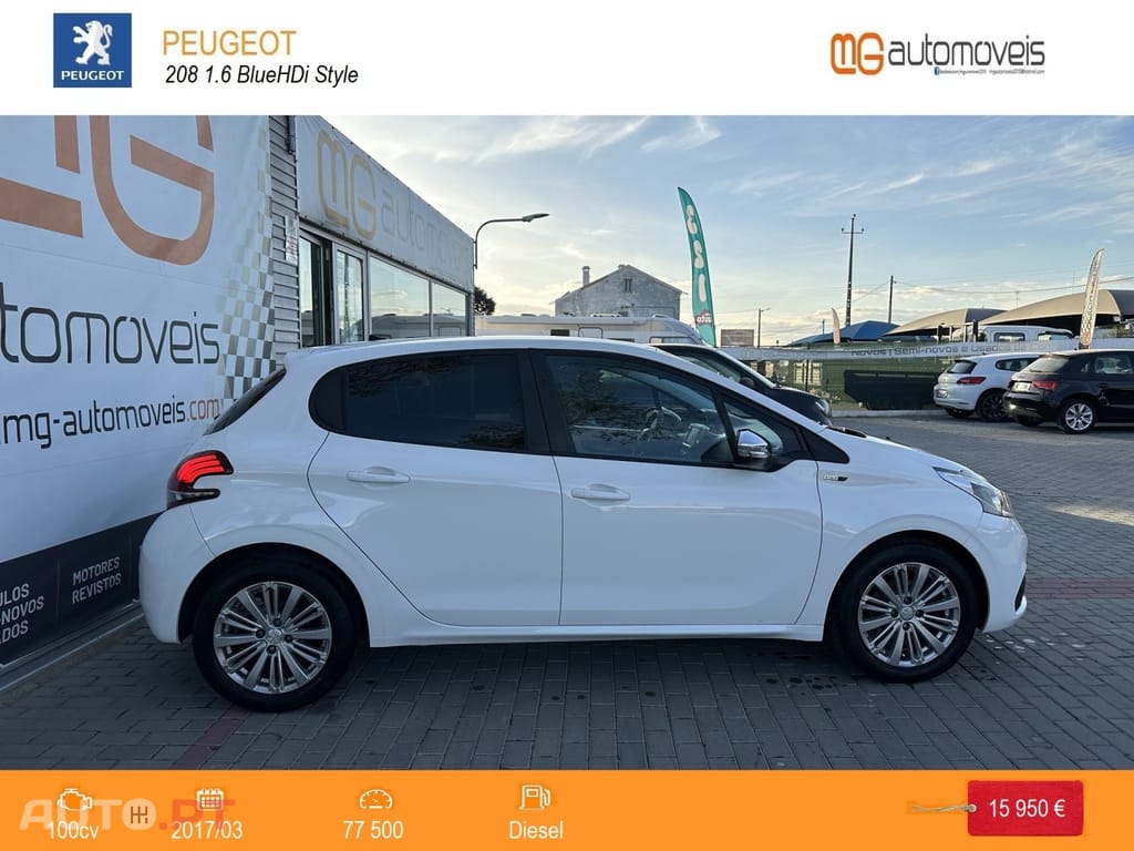 Peugeot 208 1.6 BlueHDi Style