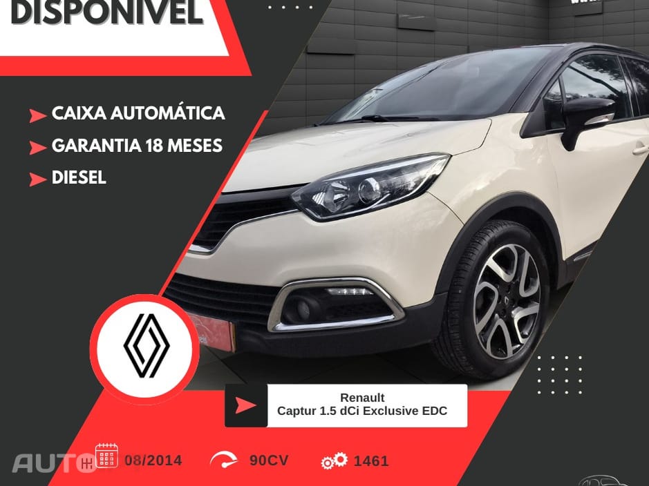 Renault Captur 1.5 dCi Exclusive EDC