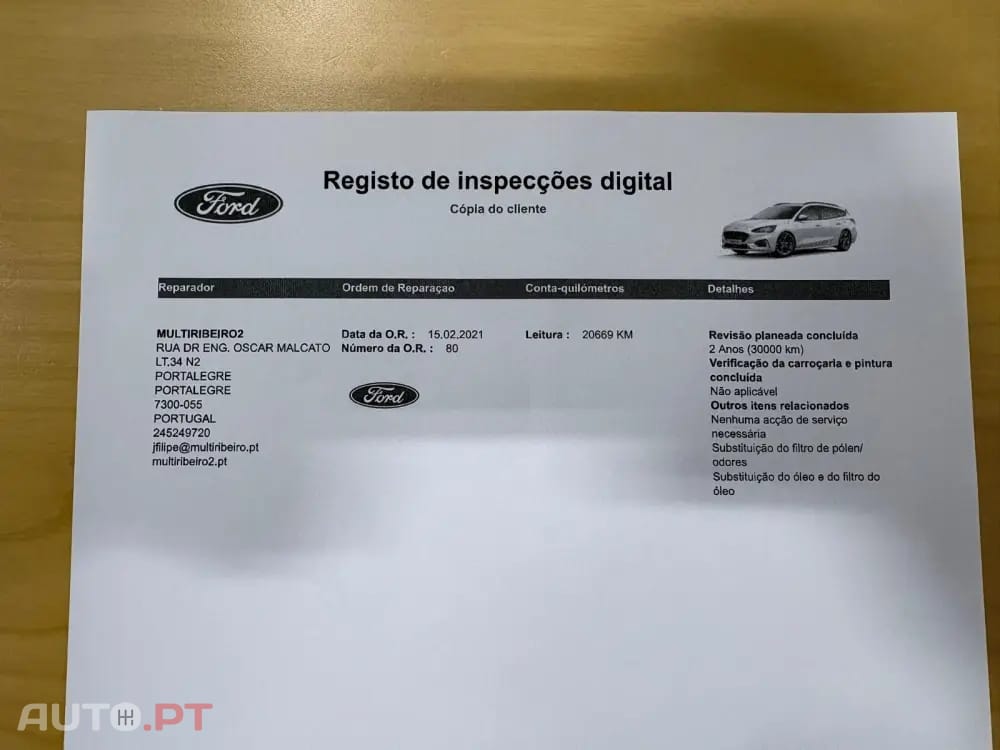 Ford Focus SW 1.0 EcoBoost ST-Line