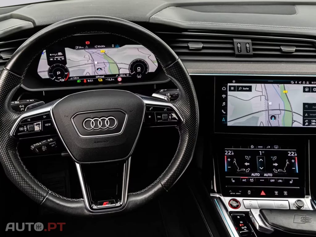 Audi E-Tron S ALL-BLACK I.V.A DEDUTIVEL 