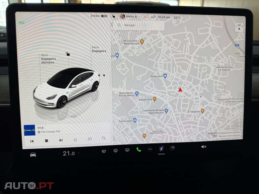 Tesla Model 3 Long Range Tração Integral
