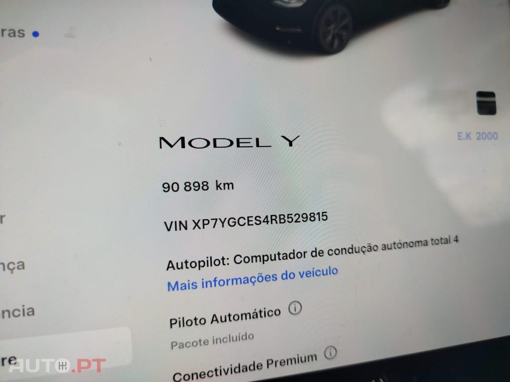 Tesla Model Y Tração Traseira