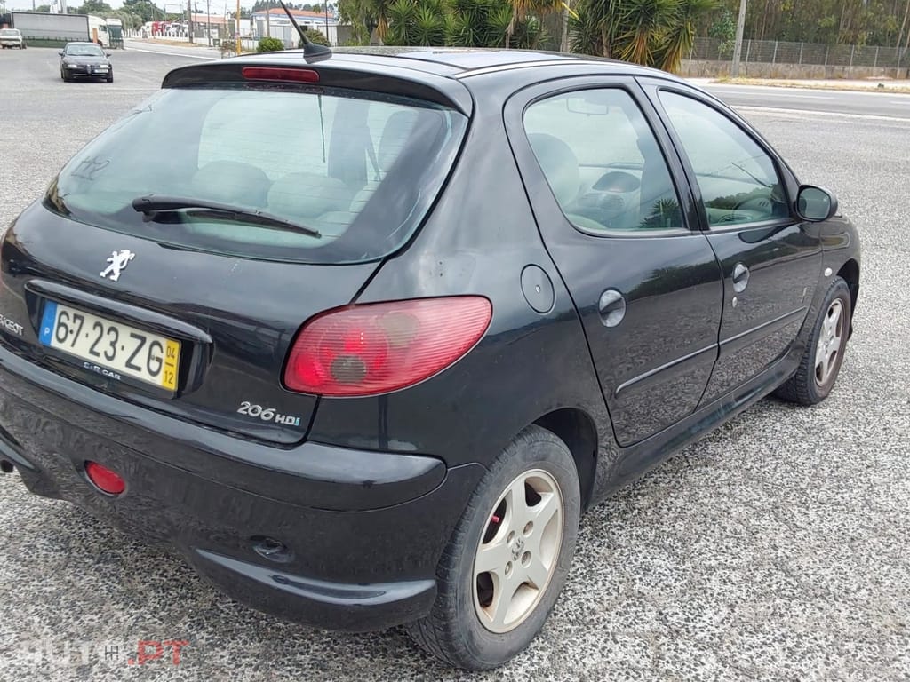 Peugeot 206 Black Silver