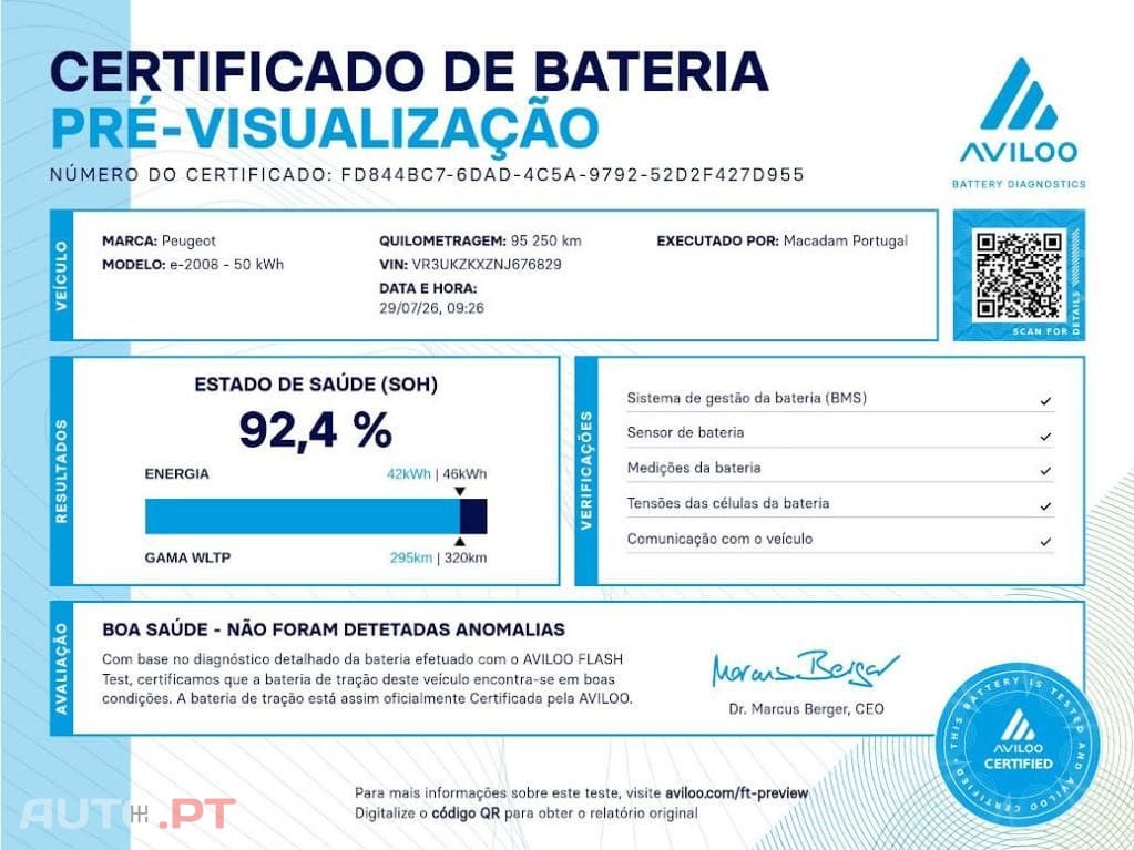 Peugeot E-2008 50 kWh Allure Pack